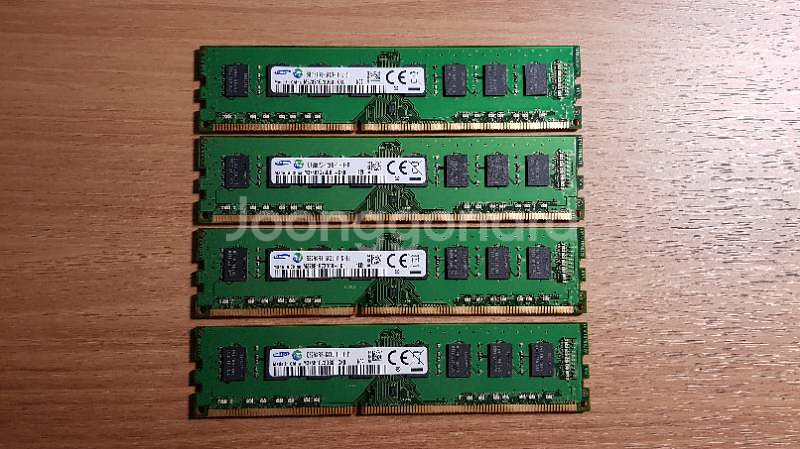 삼성 DDR3 12800U 8G 양면 팝니다. | 중고나라 카페에서 운영하는 공식 사이트