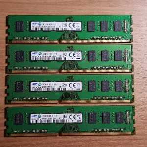 삼성 DDR3 12800U 8G 양면 팝니다.