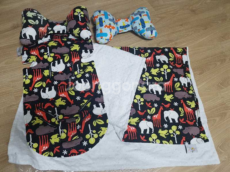 유모차라이너& 블랭킷 &목쿠션 세트 (겨울용)--0