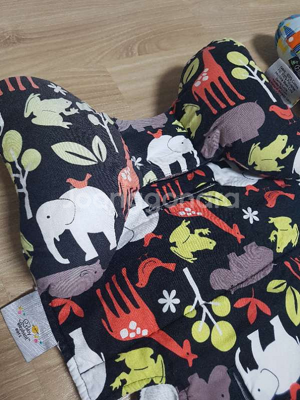 유모차라이너& 블랭킷 &목쿠션 세트 (겨울용)--4