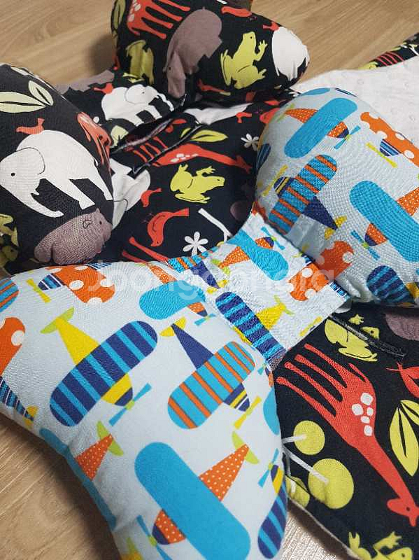 유모차라이너& 블랭킷 &목쿠션 세트 (겨울용)--5