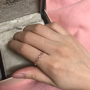 rose mont 14k 체인반지