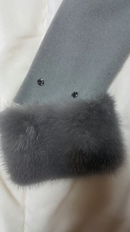 룡니트밍크퍼가디건--2