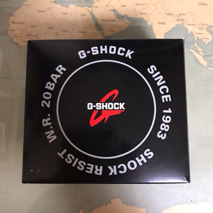 지샥 GA-110GB-1A 흑금 풀박스