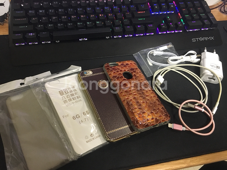 아이폰6 골드 64g 22만원--3