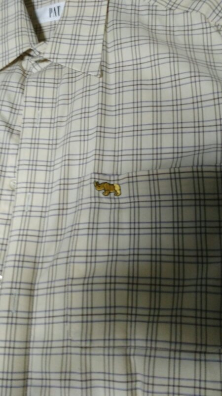 PAT체크셔츠남방L--3