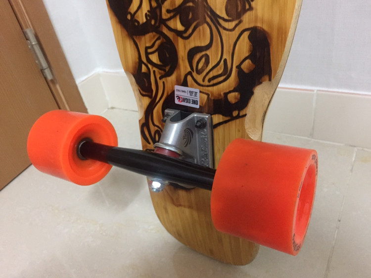 롱보드 방그라 플렉스2 판매합니다(보호대,스트랩 --4