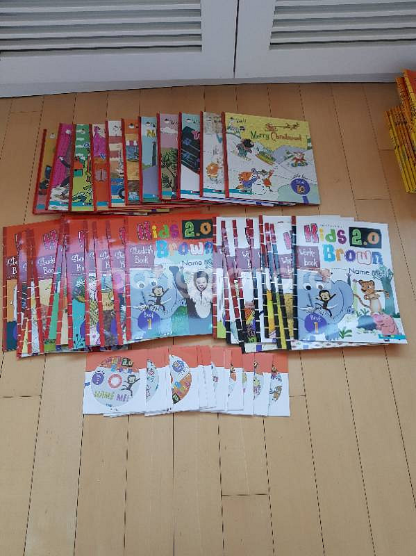 키즈브라운 유아 영어책--1