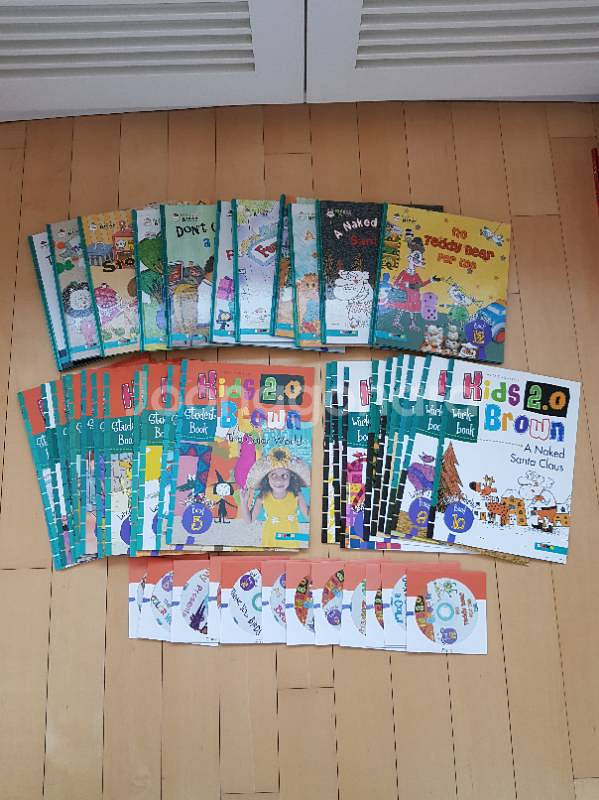 키즈브라운 유아 영어책--2