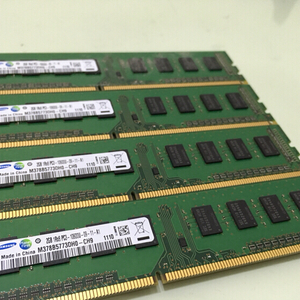 삼성 DDR3 10600 2G 단면, 총 4개 팝