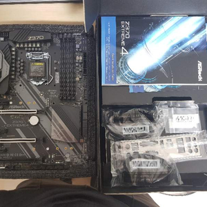 애즈락 z370 ex4 미사용 판매합니다