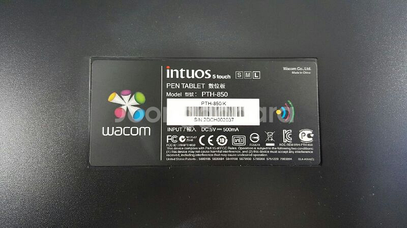intuos5 touch pen tablet PT--3