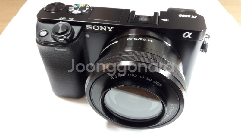 소니 미러리스 a6000 블랙--2