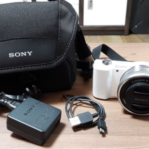 소니 미러리스 a5000 화이트