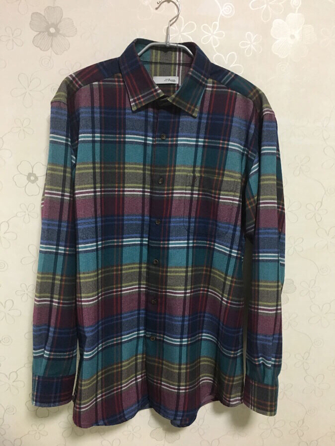 듀퐁 클래식 체크 셔츠