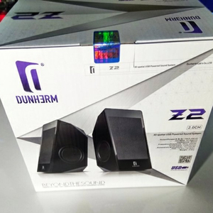 DUNHERM Z2 2채널 스피커(신품,미개봉)