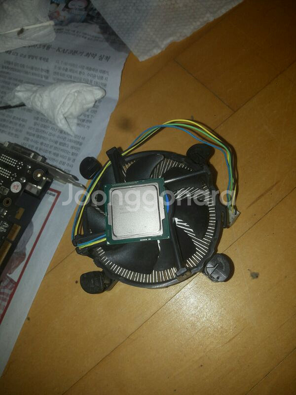(가격인하) i5 4690+intel쿨러--0