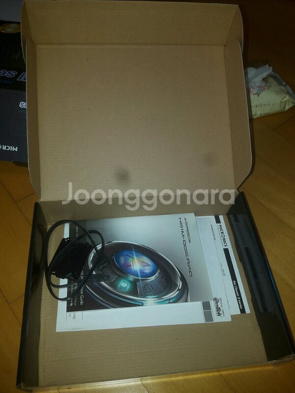 (가격인하)H81M보드팝니다. (정품박스 동봉) --1