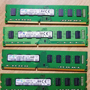 삼성 RAM DDR3 4gb 12800 양면 일괄