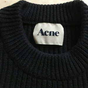 아크네 acne 와플케이블니트 100사이즈