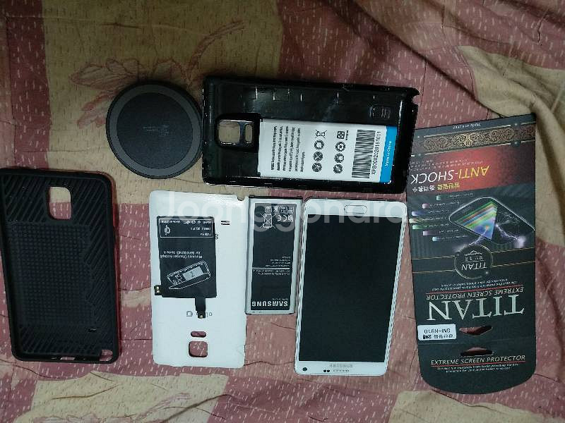 노트4 32g 화이트 전투형--3