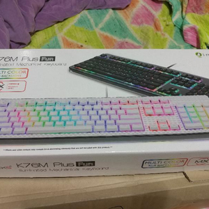 기계식 키보드 k76m rgb 체리 적축