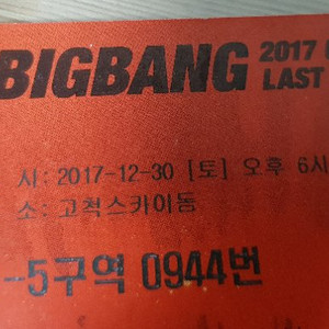 빅뱅 콘서트 스탠딩석
