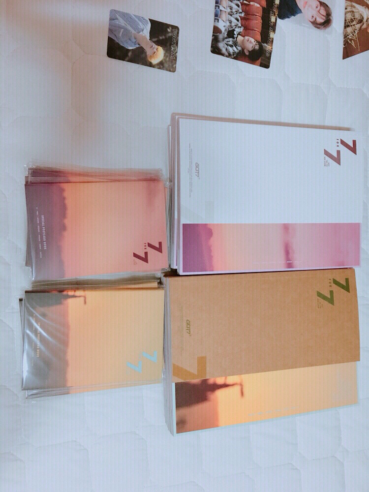 갓세븐 7for7 앨범, 프레젠트에디션, 예판특전 이미지