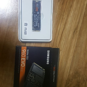 삼성 EVO 960 1TB(m.2 nvme) SS