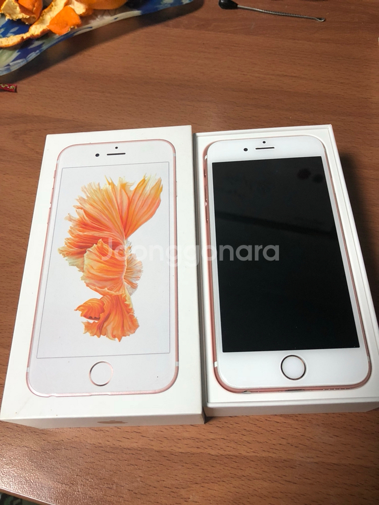 아이폰6s 16gb 로즈골드--2