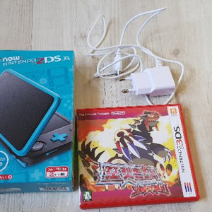 뉴 닌텐도2DS XL. 포켓몬스터오메가루비,전용 