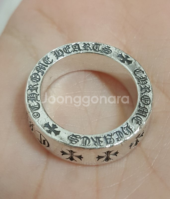 (급처)크롬하츠 포에버링 6mm US 6.5사이즈--0