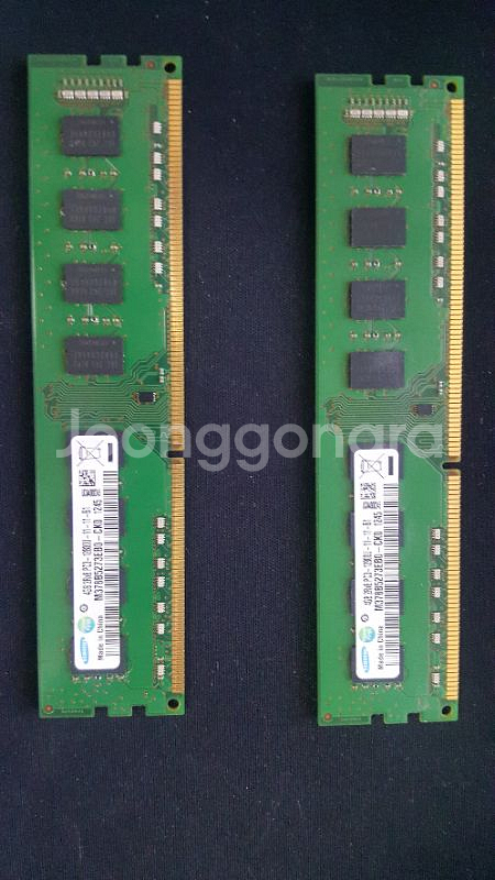 삼성전자 DDR3 4G PC-3 12800(2개)--0