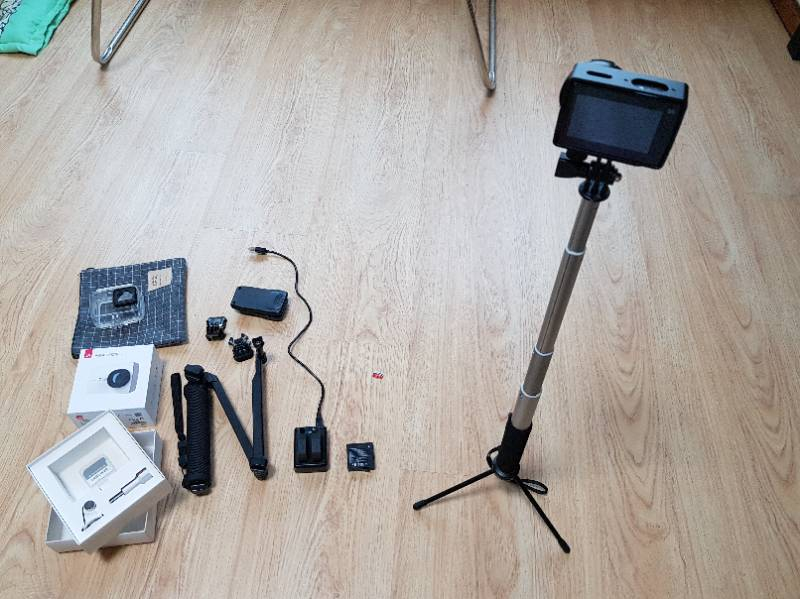 샤오미 액션캠 4k과 실용적인 악세사리 일괄판매--1