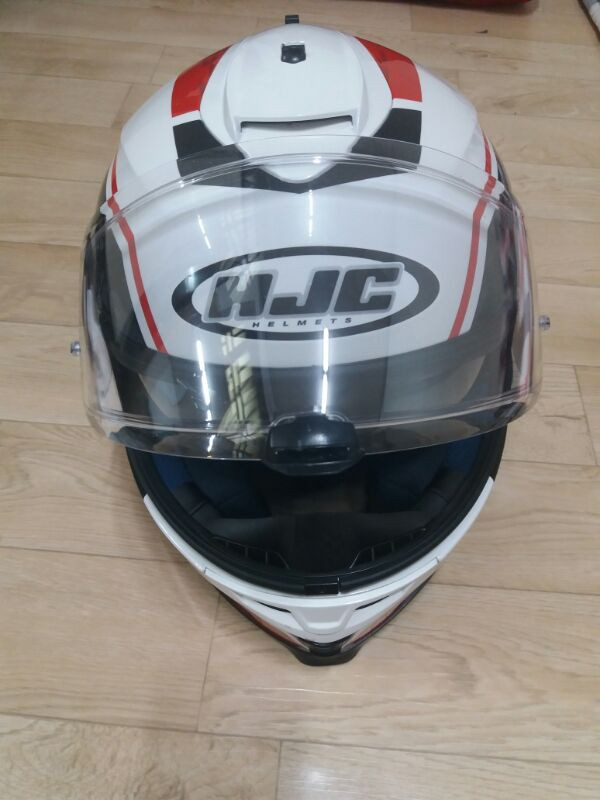 홍진HJC IS-17 TRIDENTS MC-1 팝 이미지