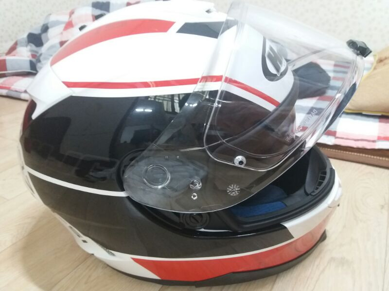 홍진HJC IS-17 TRIDENTS MC-1 팝 이미지