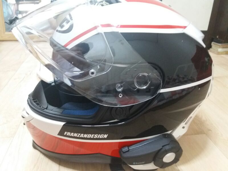 홍진HJC IS-17 TRIDENTS MC-1 팝 이미지