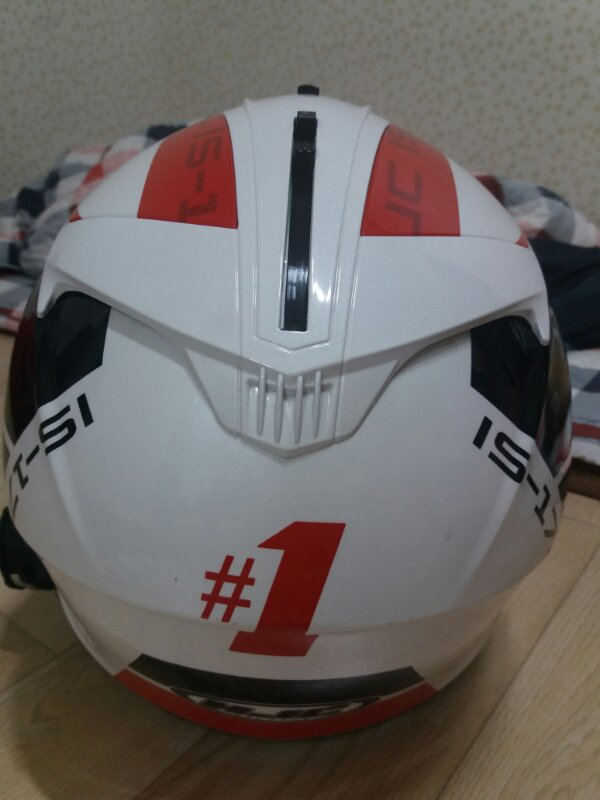 홍진HJC IS-17 TRIDENTS MC-1 팝 이미지