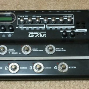 zoom g7.1ut 기타멀티이펙터 팝니다.