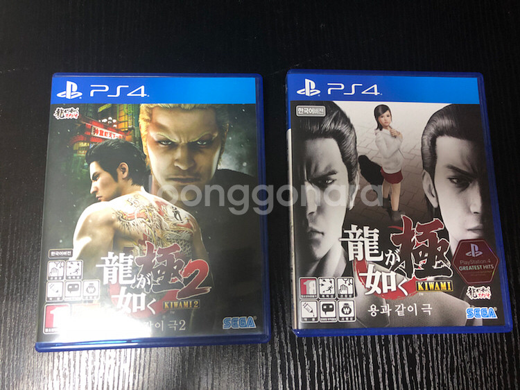 ps4] 용과같이 극1, 극2 일괄--0