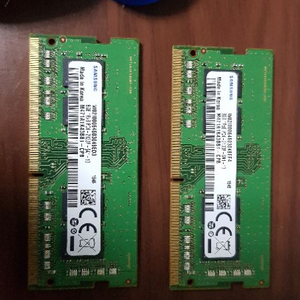 노트북 ddr4 8GB램 두개 팔아요 8기가 렘 