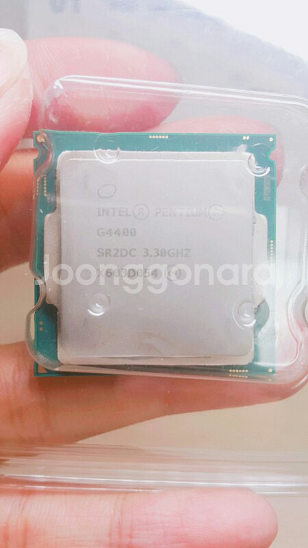 펜티엄g4400정품 H110M-HDV메인보드판매합--1