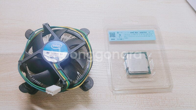 펜티엄g4400정품 H110M-HDV메인보드판매합--2