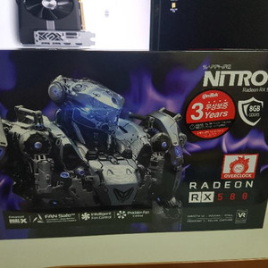 SAPPHIRE 라데온 RX 580 NITRO+ 