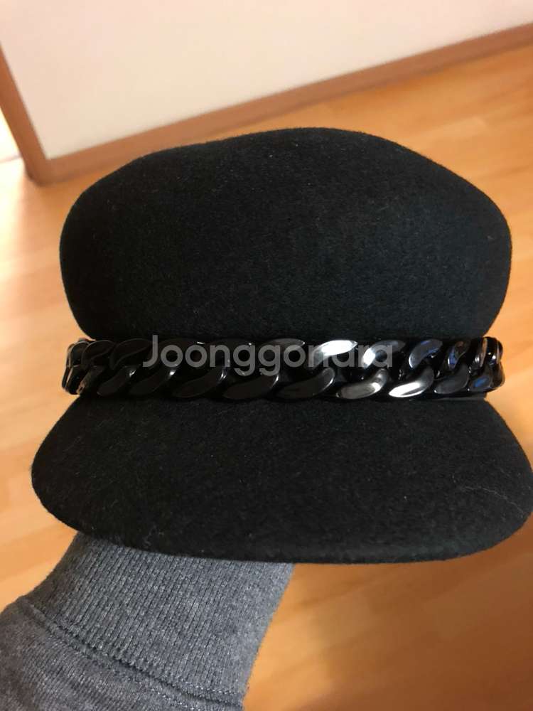 여성 울 마린 캡--0