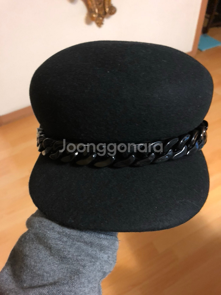 여성 울 마린 캡--1