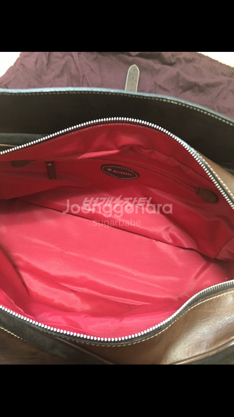 (정품)멀버리 메이블 토트 겸 숄더백--4