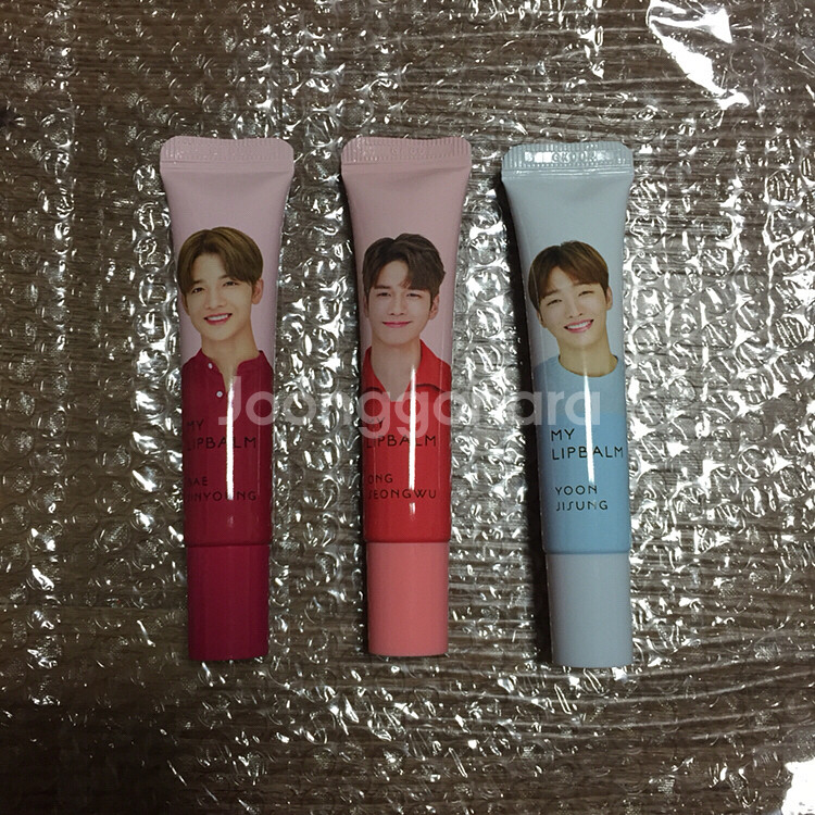 워너원 립밤 이니스프리 옹성우 윤지성 배진영--0