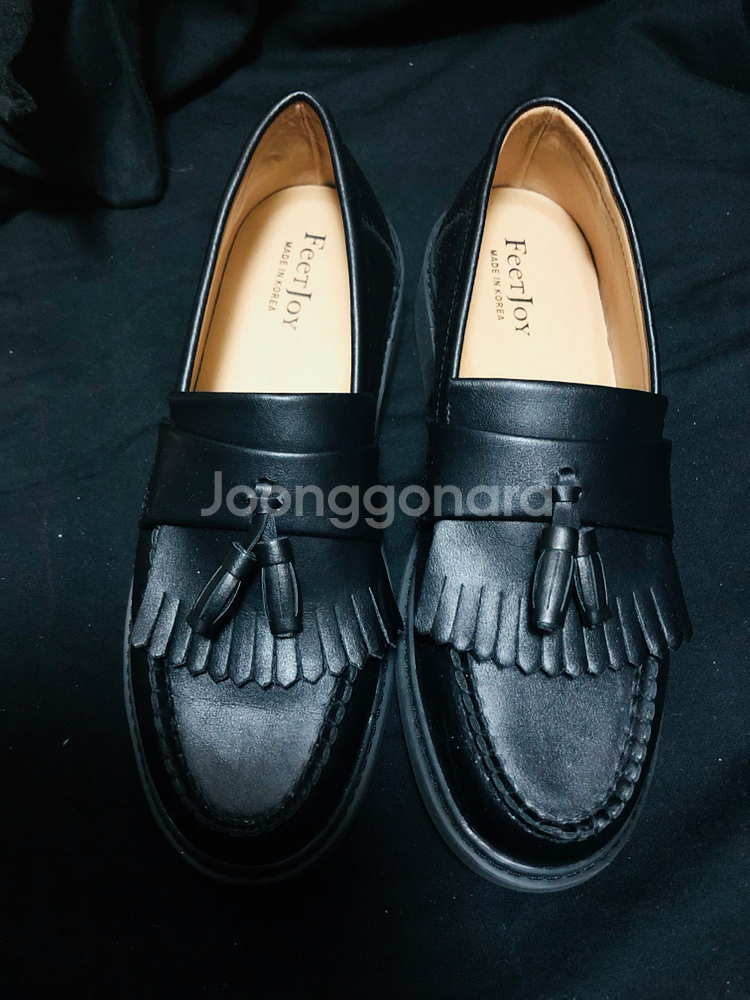 (새상품)남성 테슬 로퍼--0