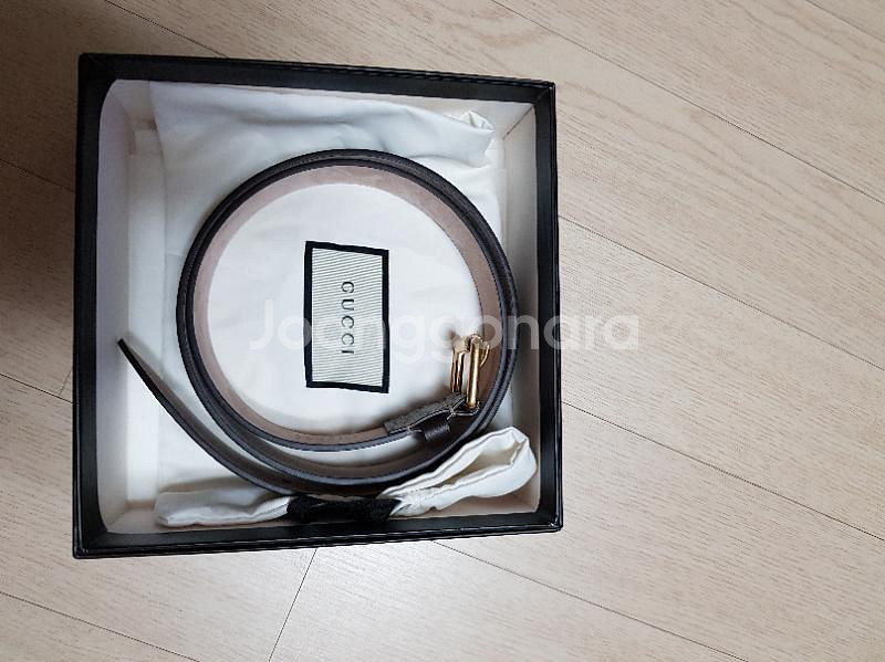 구찌 남성벨트--1